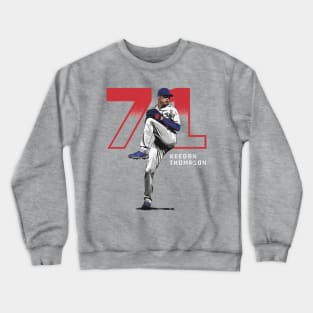 Keegan Thompson Chicago C Outline Crewneck Sweatshirt